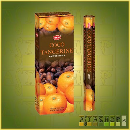 HEM Coco Tangerine/HEM Kókusz Mandarin illatú indiai füstölő