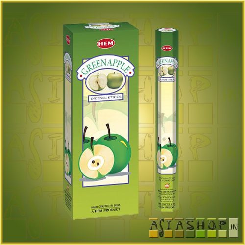 HEM Green Apple/HEM Zöldalma illatú indiai füstölő