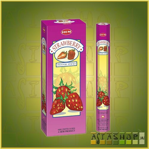 HEM Strawberry/HEM Földieper illatú indiai füstölő