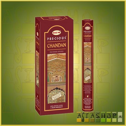 HEM Precious Chandan/HEM Indiai Szantál (Chandan) illatú indiai füstölő