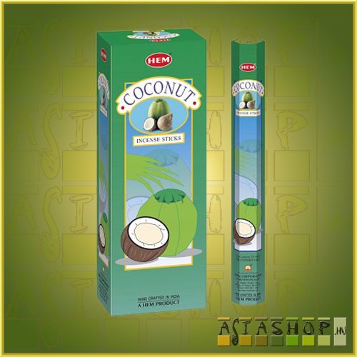 HEM Coconut/HEM Kókusz illatú indiai füstölő