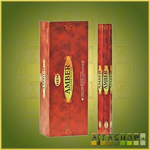 HEM Amber/HEM Borostyán illatú indiai füstölő