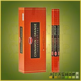   HEM Cinnamon Orange/HEM Fahéj és Narancs illatú indiai füstölő