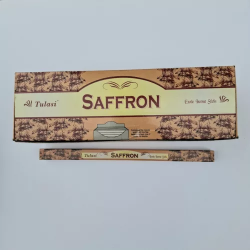 Sáfrány Indiai Füstölő / Tulasi Saffron
