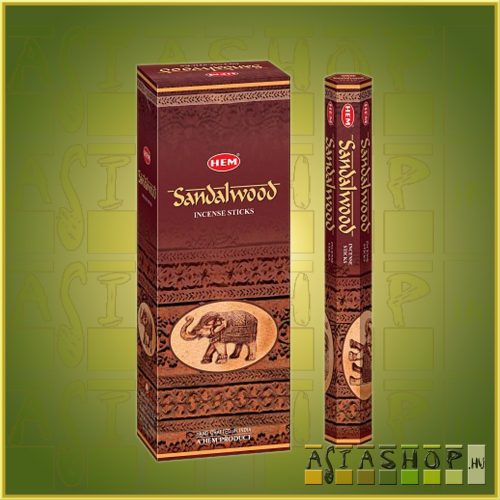 HEM Sandalwood/HEM Szantálfa illatú indiai füstölő