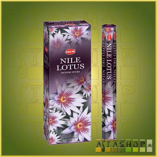 HEM Nile Lotus/HEM Nílusi Lótusz illatú indiai füstölő
