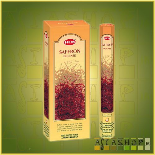 HEM Saffron/HEM Sáfrány illatú indiai füstölő