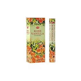 HEM Vanilla Rose/HEM Vanília  Rózsa indiai füstölő