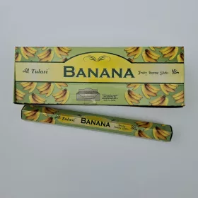 Tulasi Banán illatú füstölő/Tulasi Banana