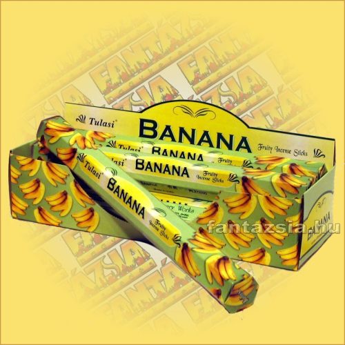 Tulasi Banán illatú füstölő/Tulasi Banana