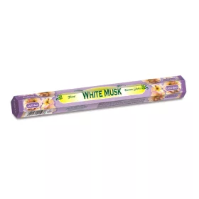 Tulasi Fehér pézsma illatú füstölő/Tulasi White Musk
