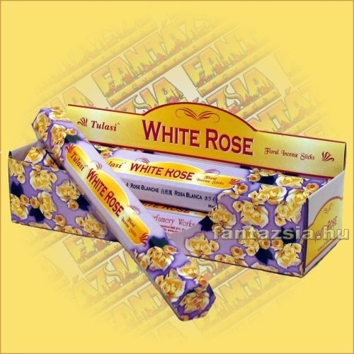Tulasi Fehér rózsa illatú füstölő/Tulasi White Rose