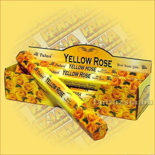 Tulasi Sárga rózsa illatú füstölő/Tulasi Yellow Rose