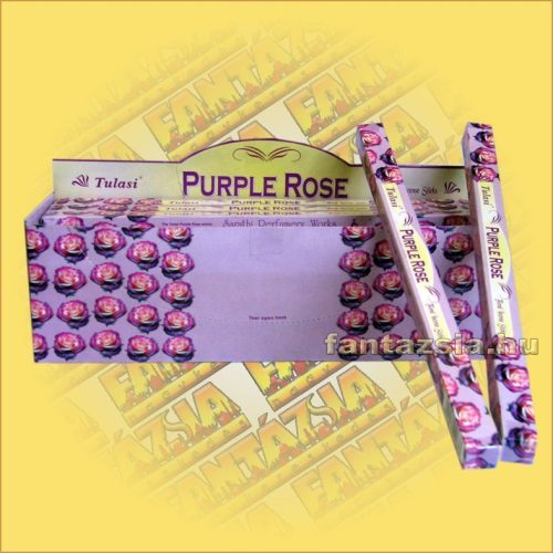 Bíbor Rózsa Indiai Füstölő / Tulasi Purple Rose