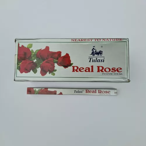 Tulasi Real Rose indiai füstölő – Valódi Rózsa