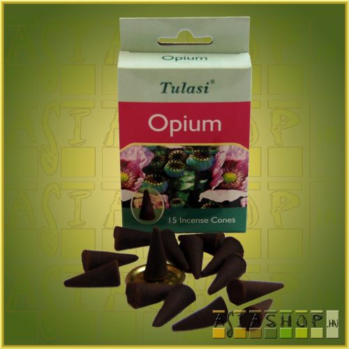 Kúpfüstölő Ópium / Tulasi Opium Füstölő Kúp