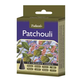 Kúpfüstölő Pacsuli / Tulasi Patchouli Füstölő Kúp