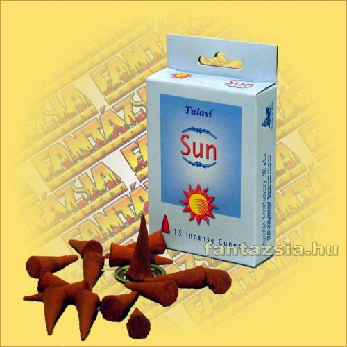 Kúpfüstölő Nap / Tulasi Sun Füstölő Kúp