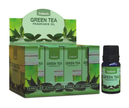 Tulasi Zöld Tea illatos olaj -Green Tea Illatos olaj