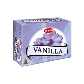 Kúpfüstölő Vanília / HEM Vanilla Füstölő Kúp
