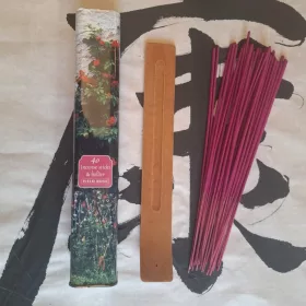   Vadrózsa Kínai Fémdobozos Füstölő / Wild Rose Incense Gift Box