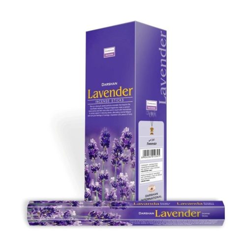 Darshan kollekció-Lavender-Levendula indiai füstölő