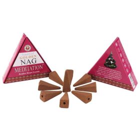   Golden Nag Meditation Back Flow Kúpfüstölők (folyékony füst)