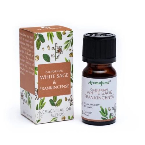 Aromafume-White Sage & Frankincense-Fehér Zsálya és Tömjén Esszenciális olajkeverék