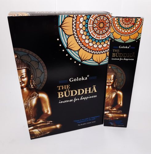 Goloka The Buddha/Arany Buddha  Masala Füstölő