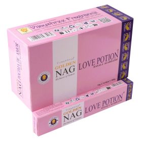 Golden Nag Love Potion Szerelmi Bájital masala füstölő