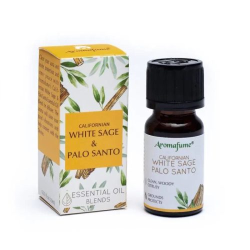 Aromafume-White Sage & Palo Santo-Fehér Zsálya és Palo Santo Esszenciális olajkeverék 