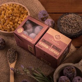   Sagrada Madre-Olibanum-Lavender-Tömjén és Levendula Gyógynövény Golyó