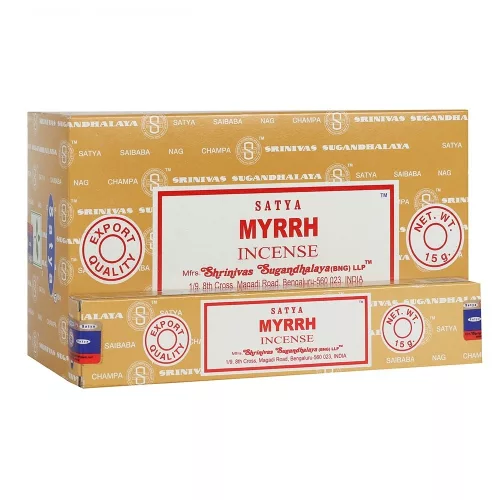 Satya Myrrh-Mirha/Indiai Masala Füstölő