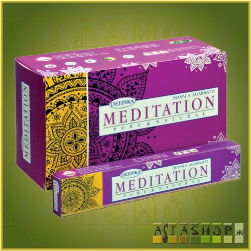 Deepika Meditation Masala Füstölő