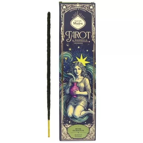 Sagrada Madre- Tarot Musk Olibanum-Pézsma és Tömjén Füstölőpálca