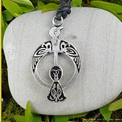 Kelta Amulett - Holló