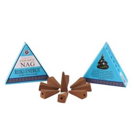   Golden Nag Reiki Energy Back Flow Kúpfüstölők (folyékony füst)