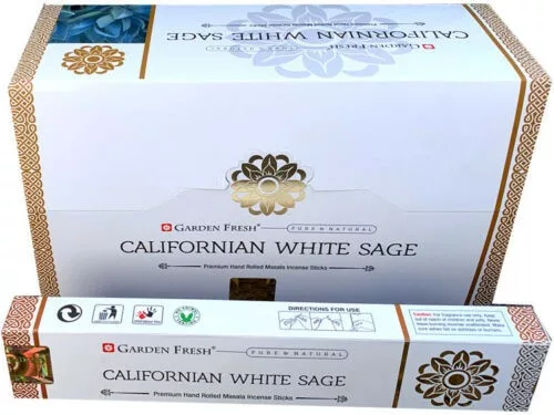 Garden Fresh Californian White Sage - Fehér Zsálya Masala Füstölő