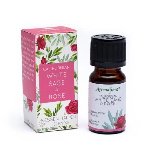 Aromafume-White Sage & Rose-Fehér Zsálya és Rózsa Esszenciális olajkeverék 