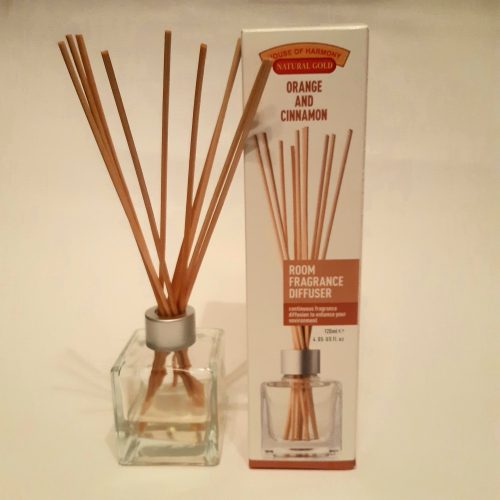 Orange and Cinnamon-Narancs és Fahéj  Bambuszpálcás illatosító-diffúzor