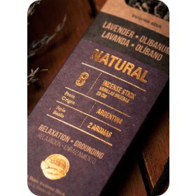   Sagrada Madre-Natural Doble Lavender Olibanum Füstölőpálca