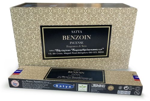 Satya Fragrances & Sens Benzoin-Indiai Masala Füstölő