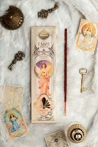 Sagrada Madre- Tarot Angel-Inner Strength-Belső Erő Füstölőpálca