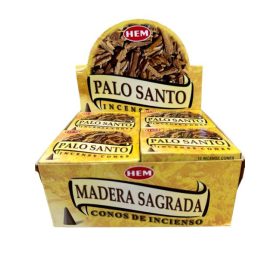 Kúpfüstölő Fehér Szantál / HEM Sandalo Füstölő Kúp