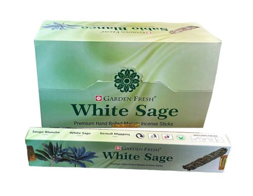 Garden Fresh White Sage Fehér Zsálya   Masala Füstölő