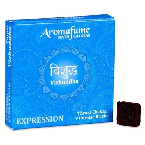 Aromafume-Vishunddha-Torok Csakra füstölőkocka