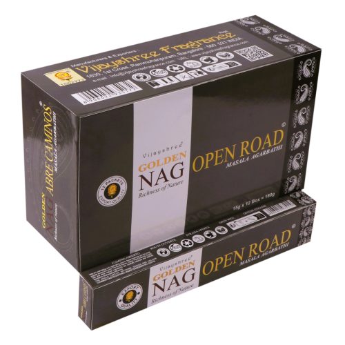Golden Nag Open Road Nyitott Út masala füstölő