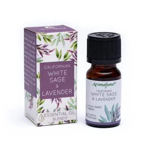 Aromafume-White Sage & Lavender-Fehér Zsálya és Levendula Esszenciális olajkeverék 