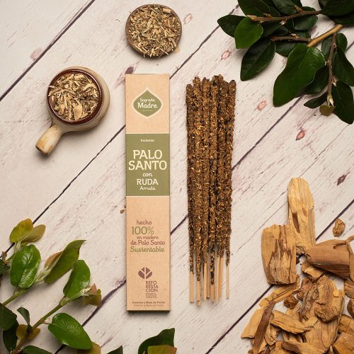 Sagrada Madre-Palo Santo with Ruda-Palo Santo és Ruta Füstölőpálca