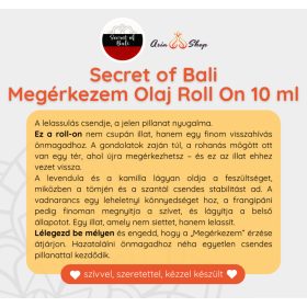 Secret of Bali-Megérkezem Olaj Roll On 10 ml